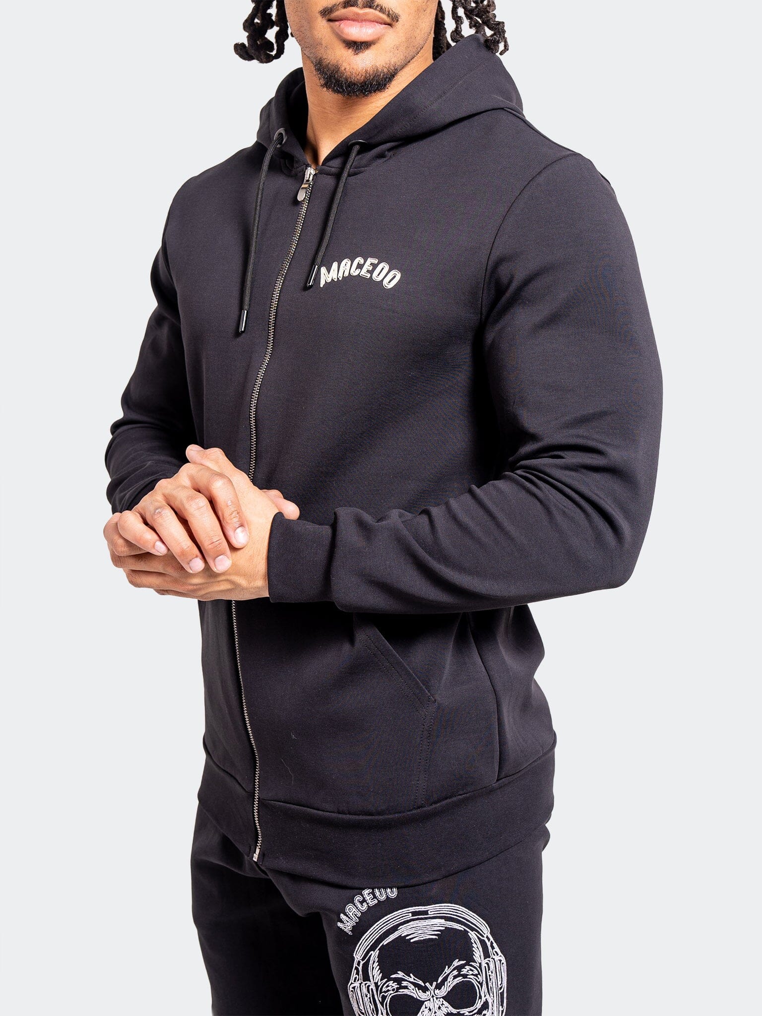 Hoodie Skull80 Black