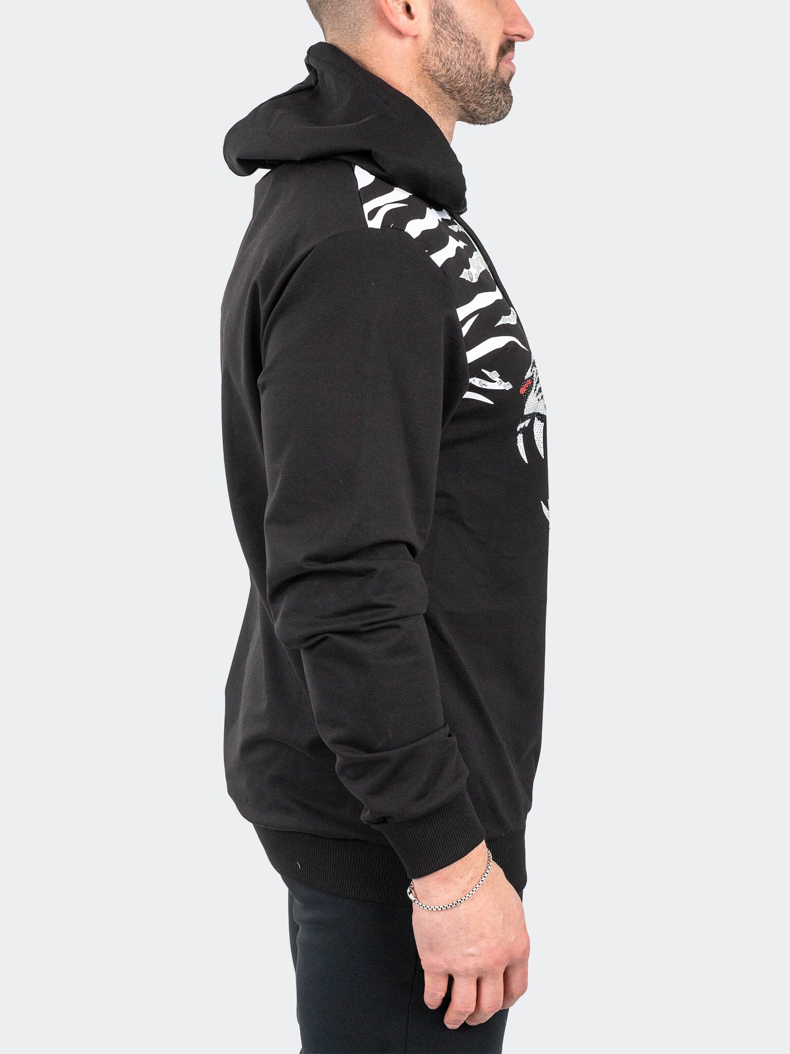 Ziger Black Tiger Hoodie