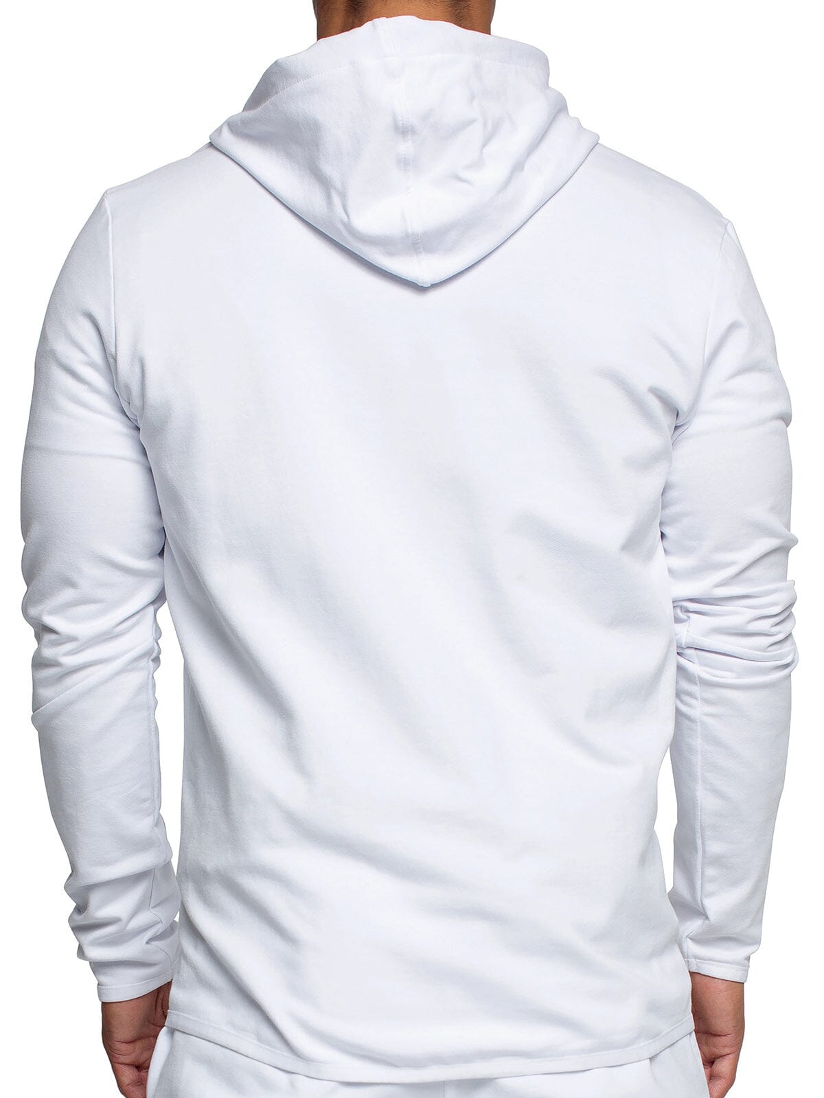 Hoodie BlackTrim White
