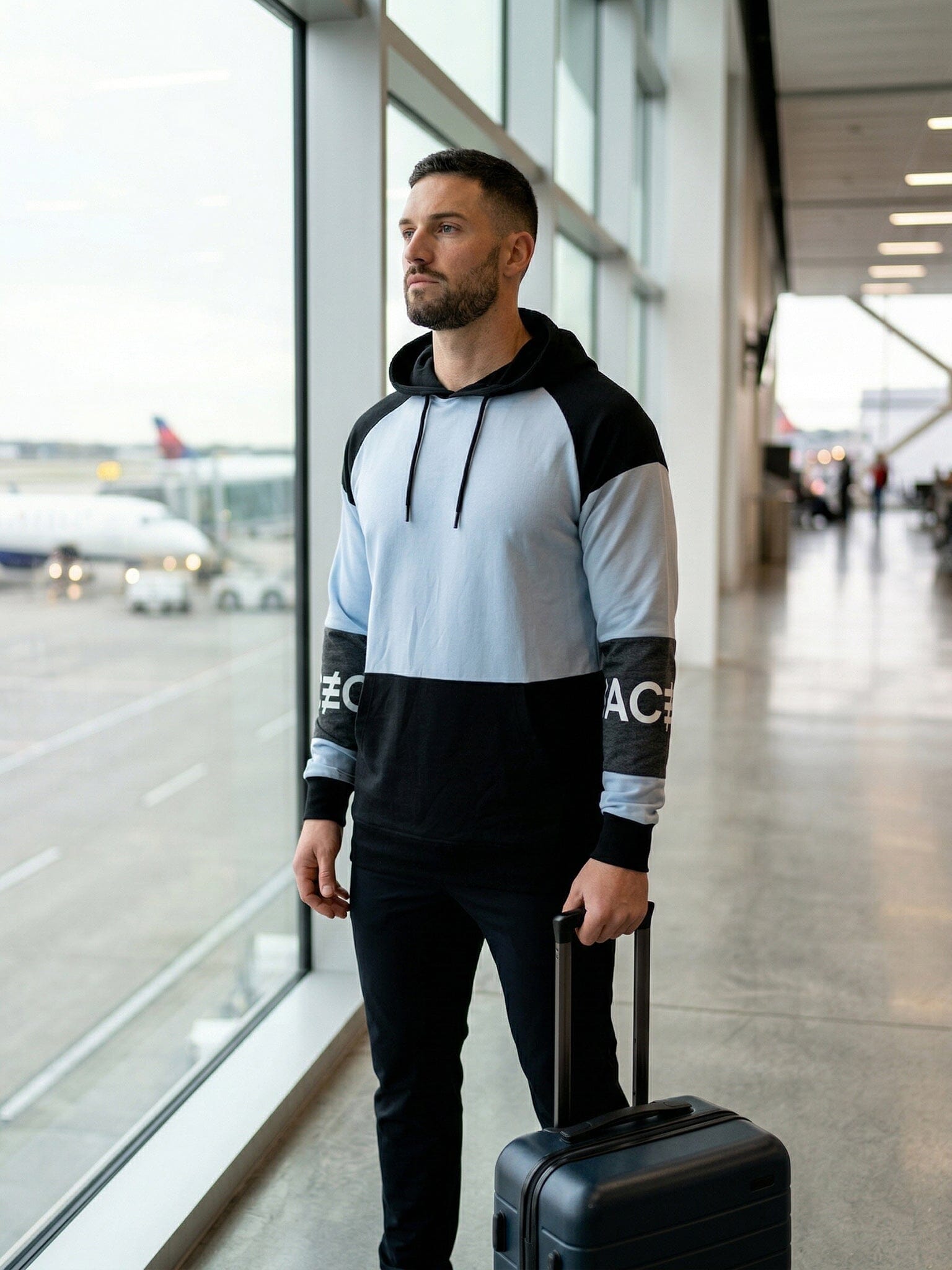 Insignia White Pullover Hoodie