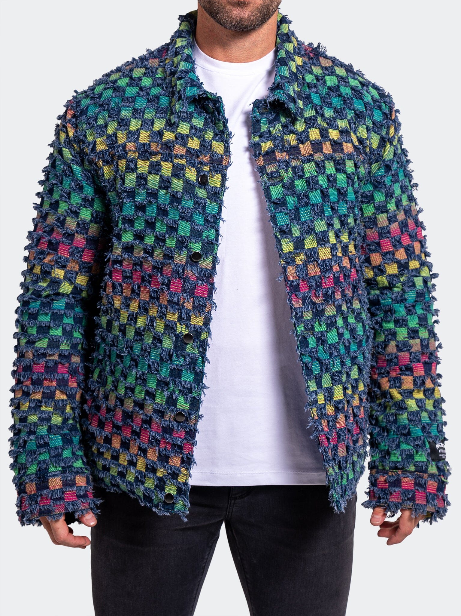 Ascension Check Denim Jacket