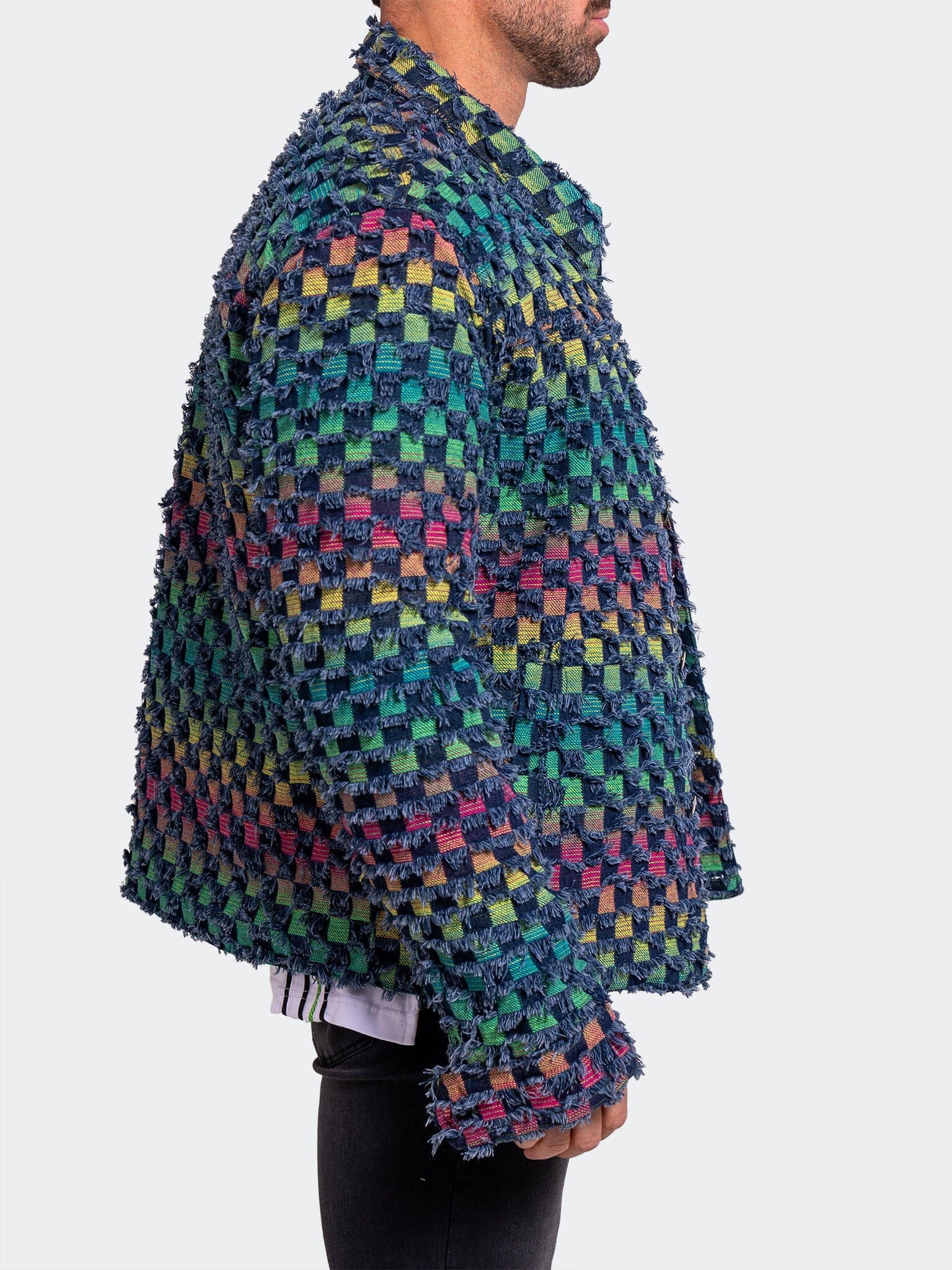 Ascension Check Denim Jacket