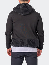 Jacket KnitSleeves Black View-2
