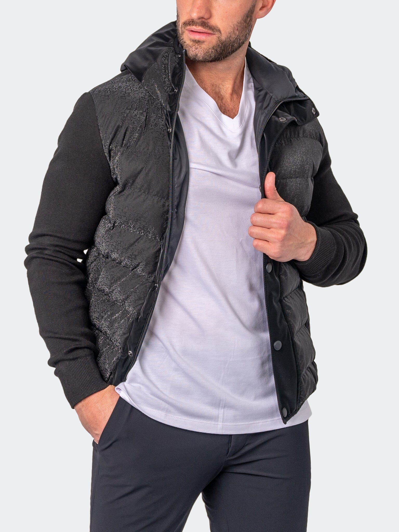 KnitSleeves Black Jacket