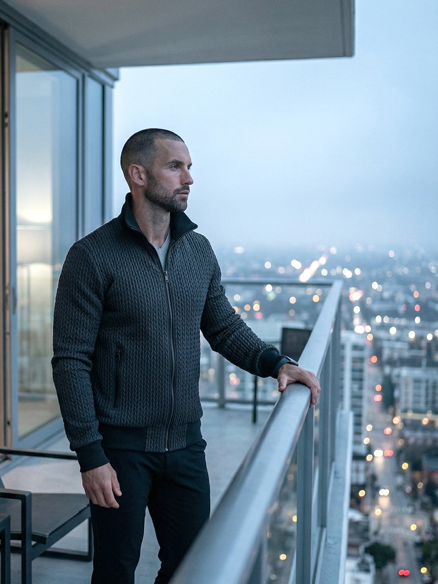 FlowerQuilt Black Jacket