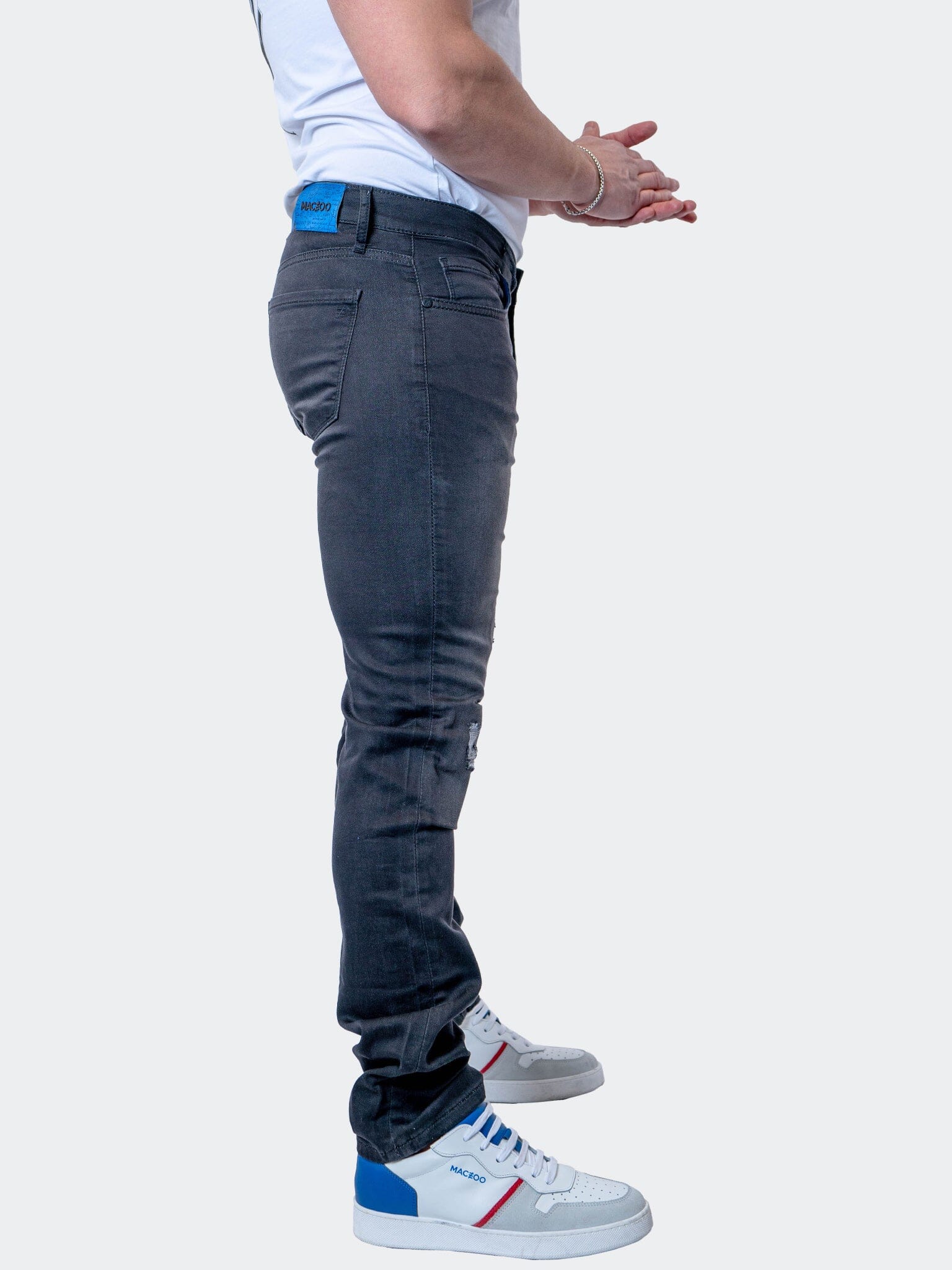 Charcoal Wash Grey Jeans