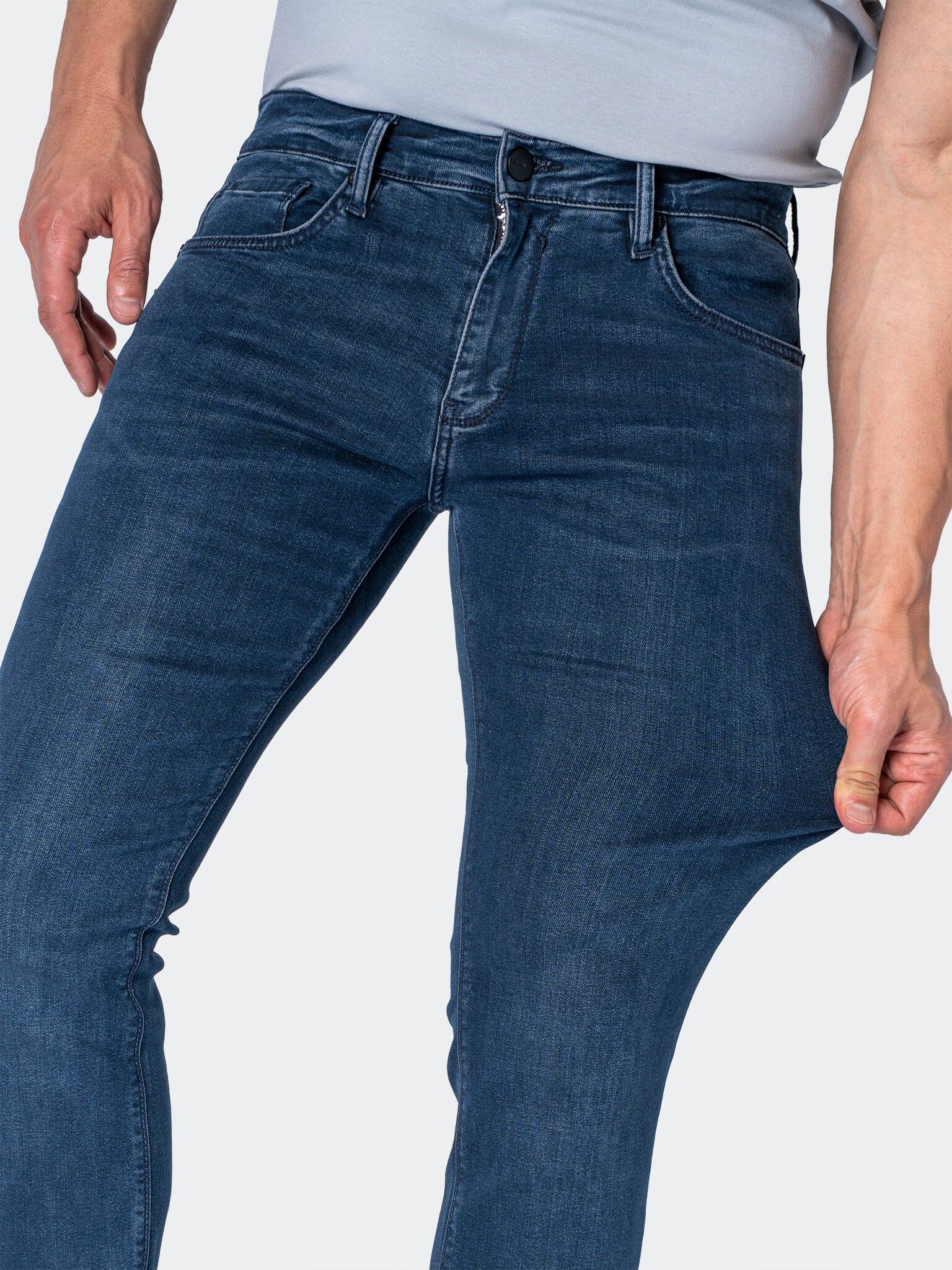 Classic Blue Stretch Jeans