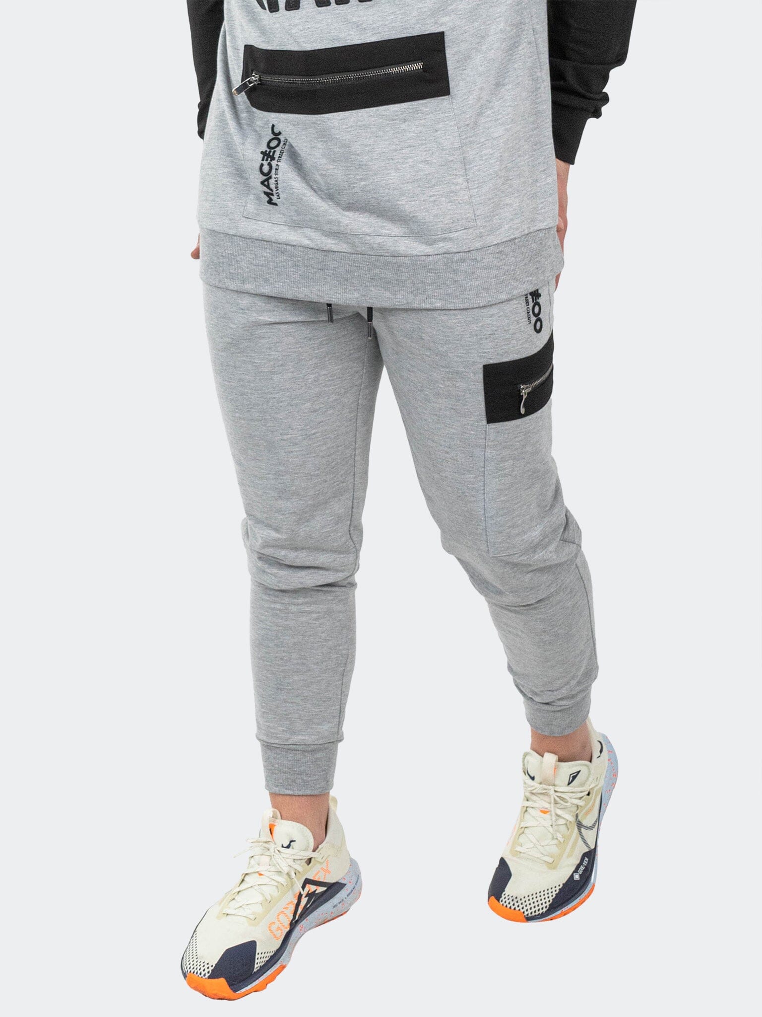 F1 Race Light Grey Jogger Pants