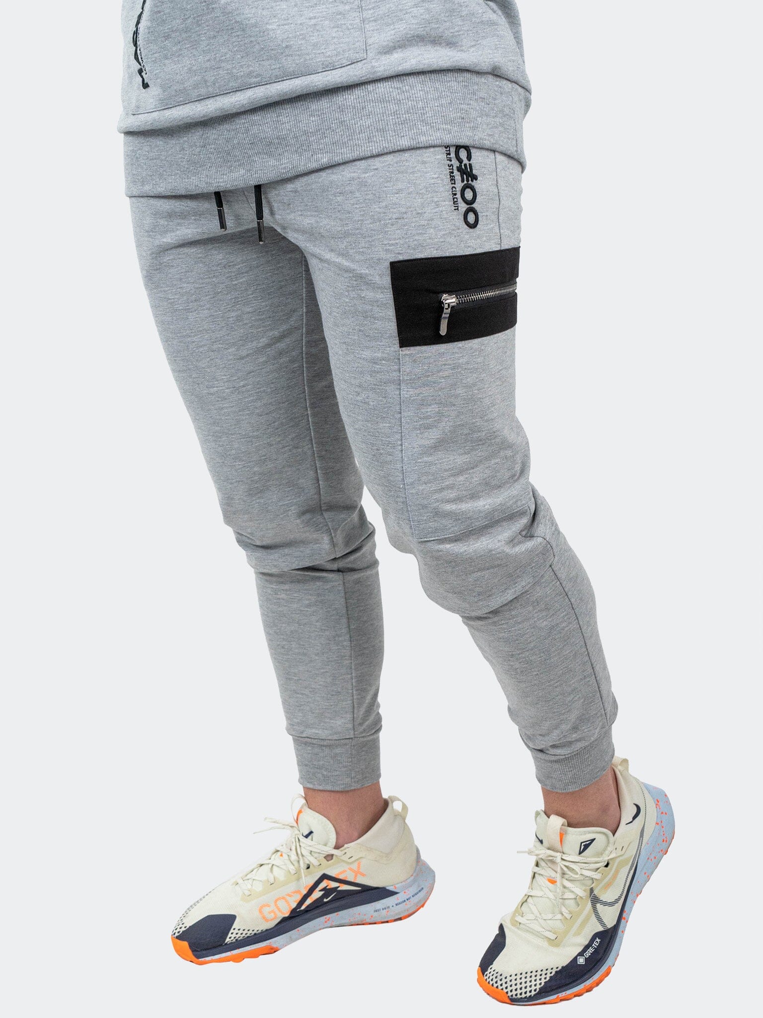 F1 Race Light Grey Jogger Pants
