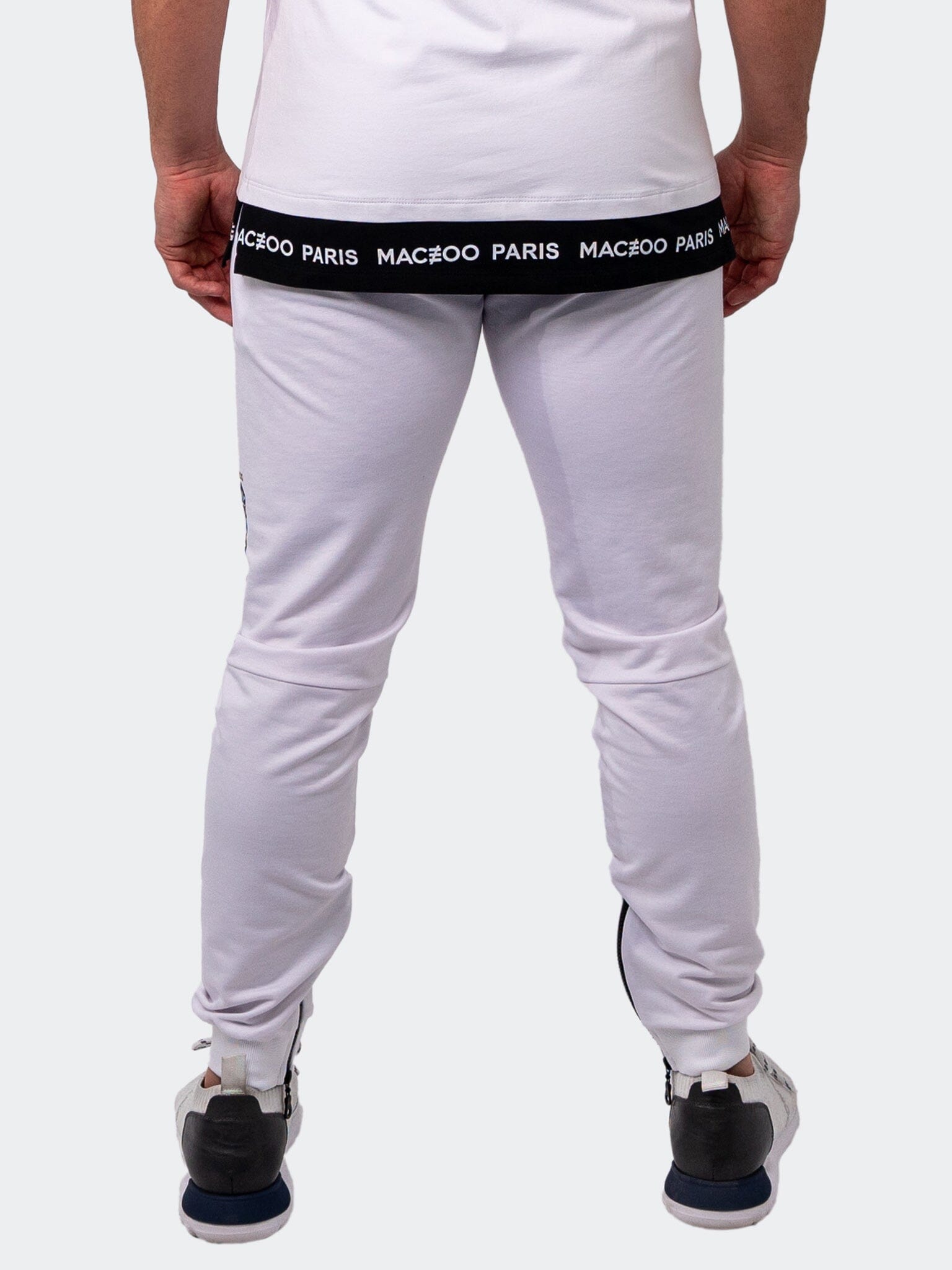 Ice White Jogger Pants