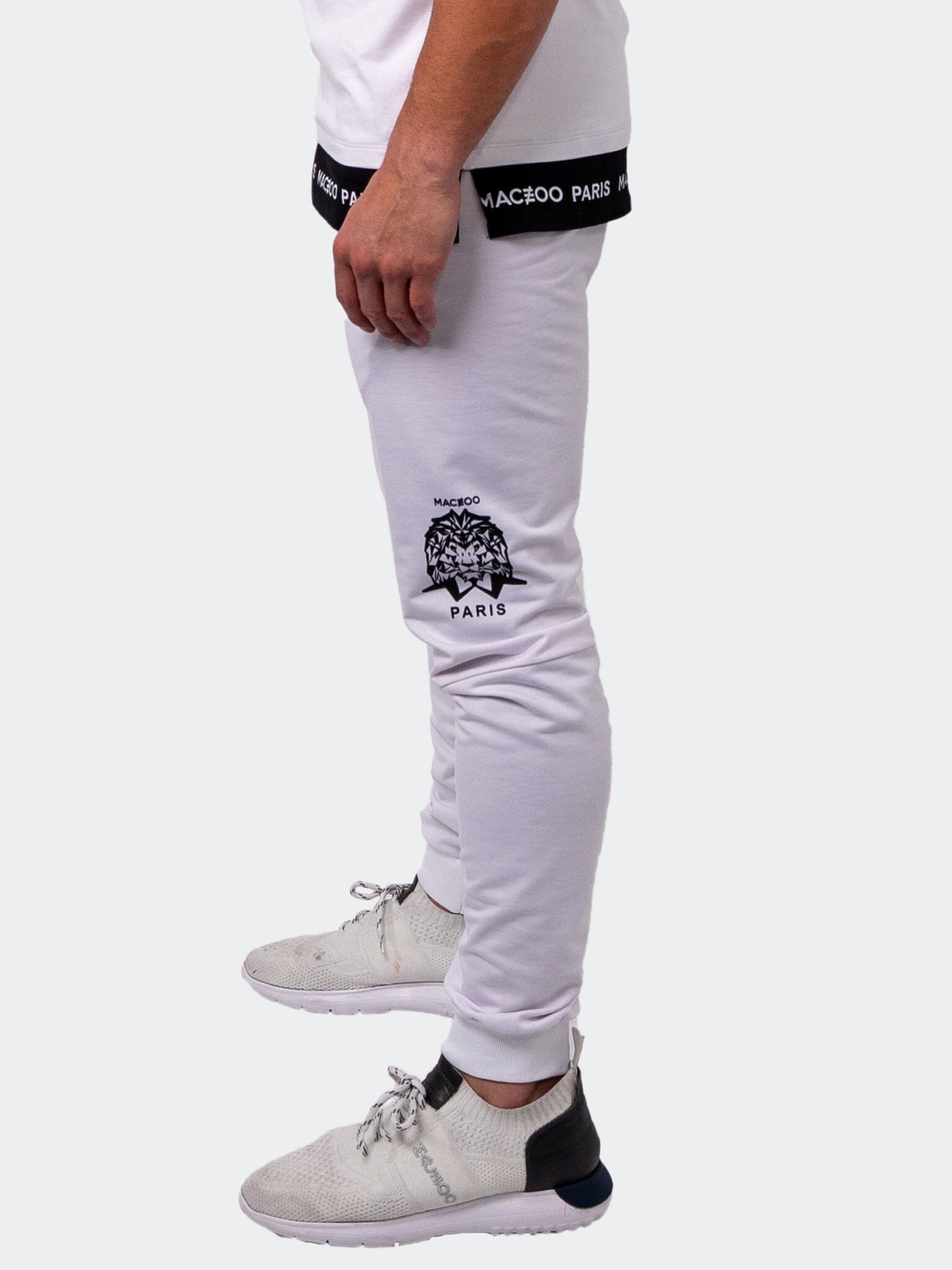 Ice White Jogger Pants