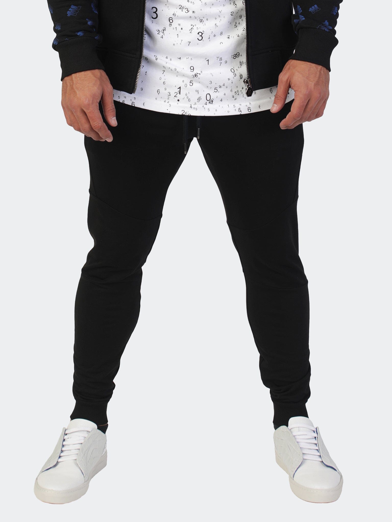 Perm DoIt Black Jogger Pants