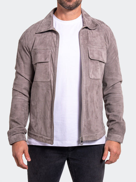 W mastrotto suède leather jacket OVY Wasatch Waxed Goat Suede Leather Jacket - Madison Creek Outfitters