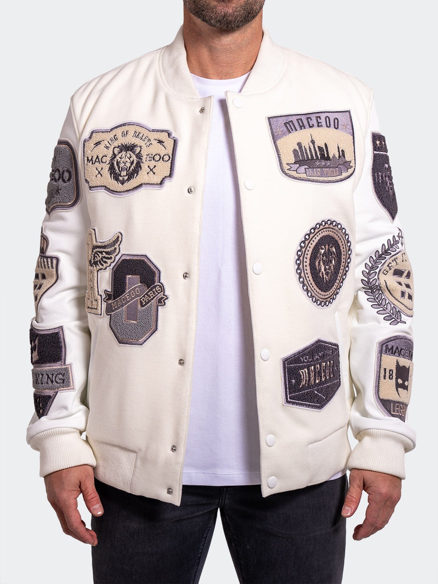 Ascension White Patch Jacket
