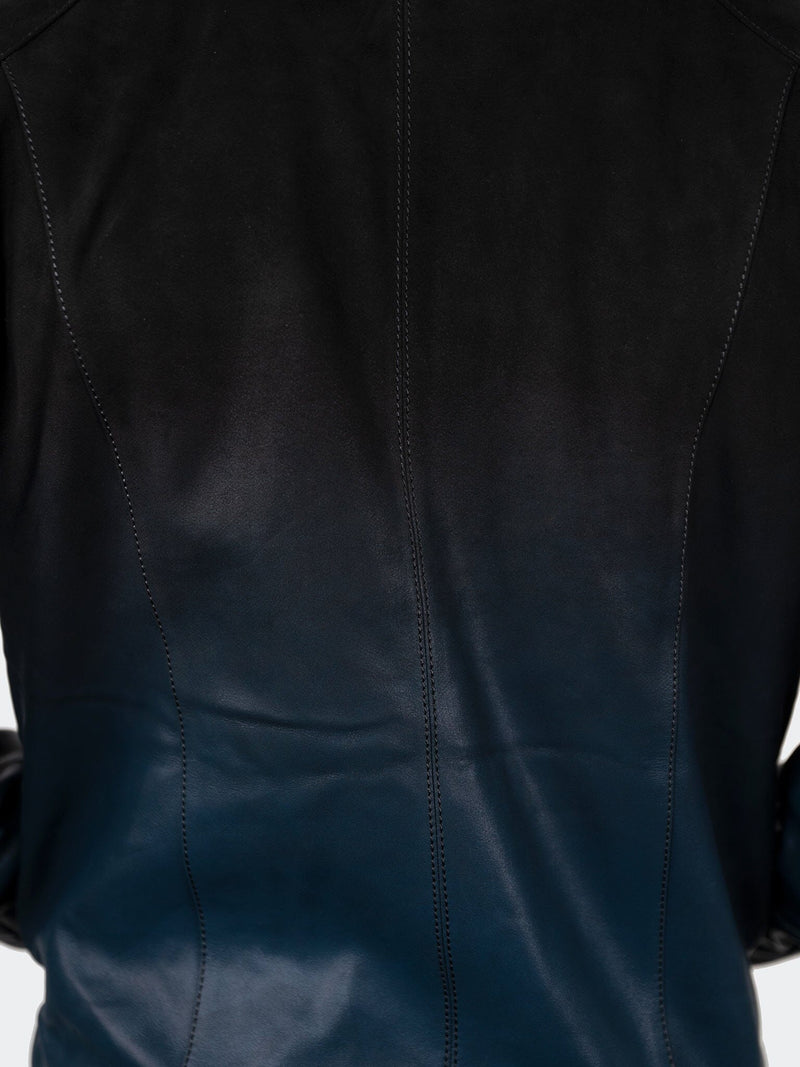 Leather DegradeBlack Blue – Maceoo