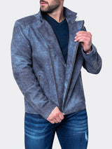 Leather Gene Blue View-4