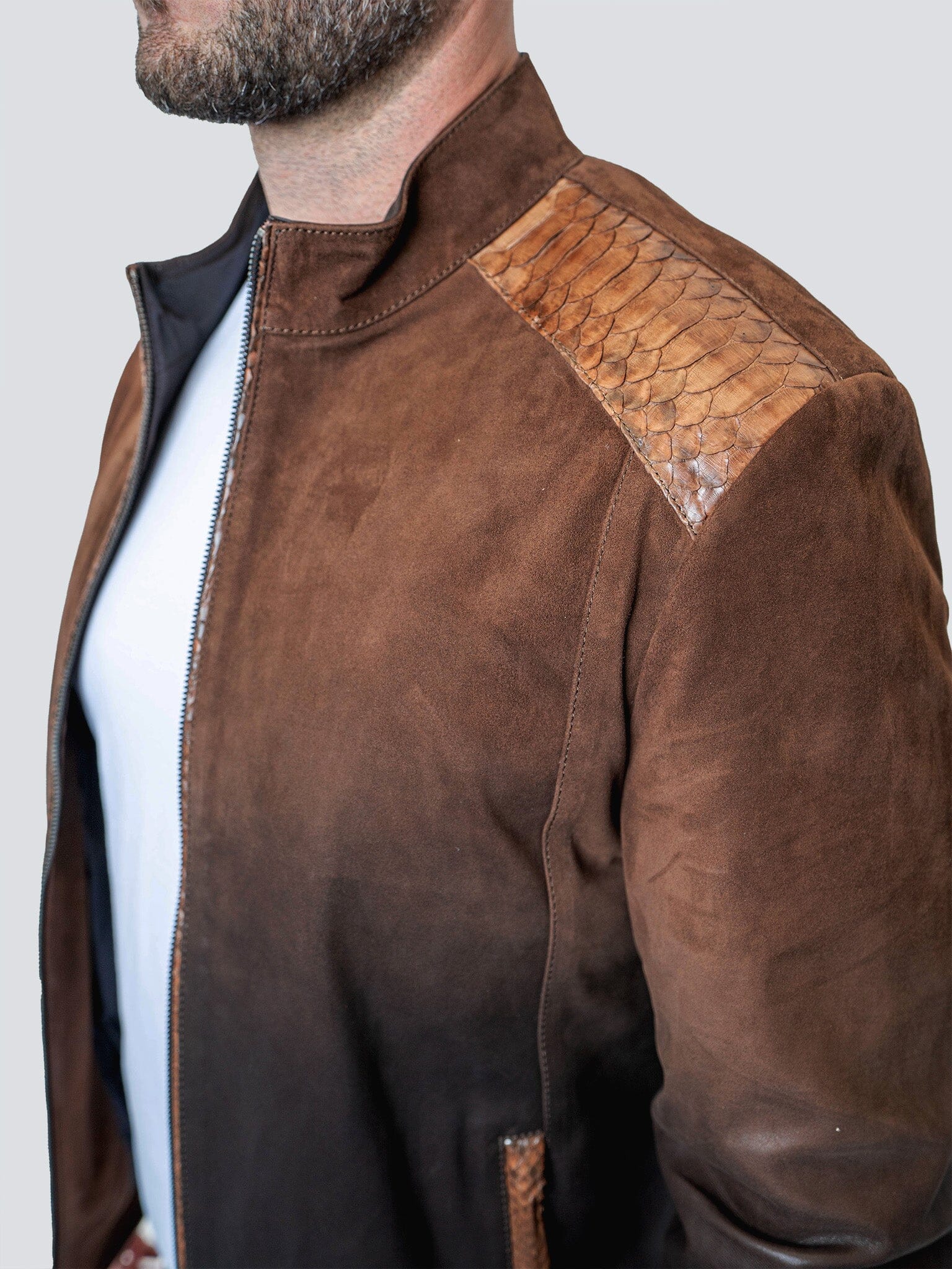 Leather Gradient Brown