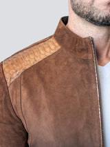 Leather Gradient Brown View-2