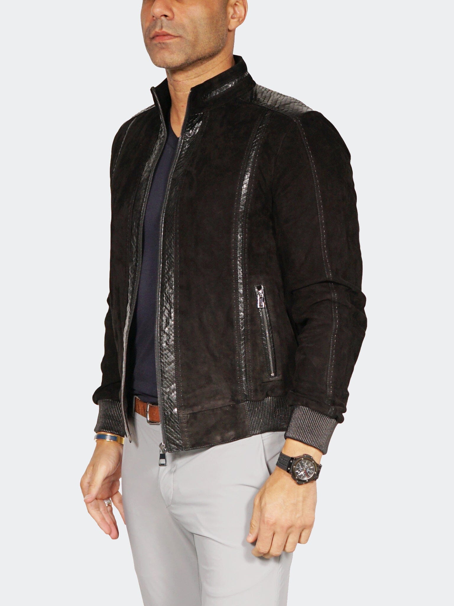 Lay Brown Leather Jacket