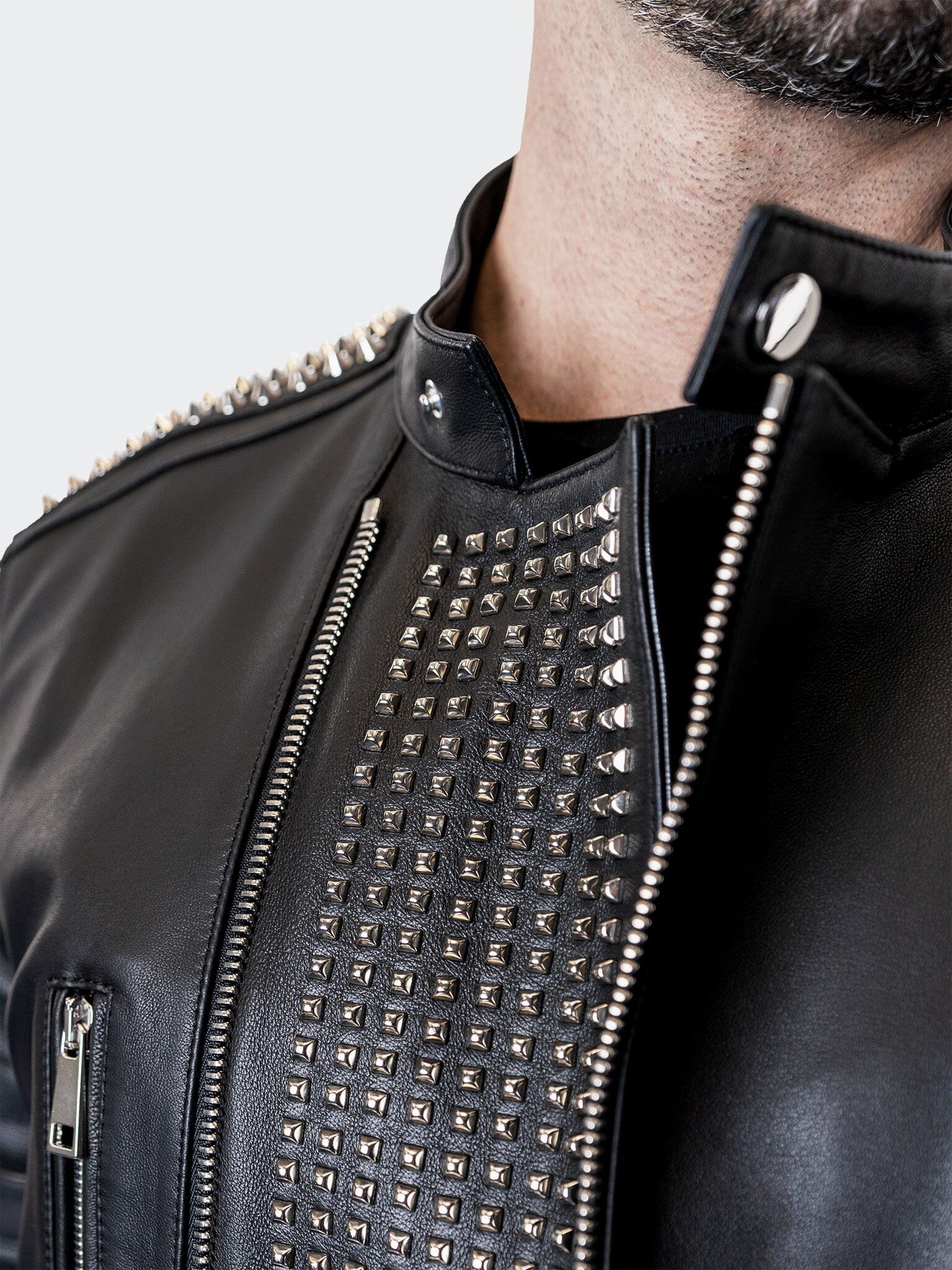 MadMax Black Leather Jacket