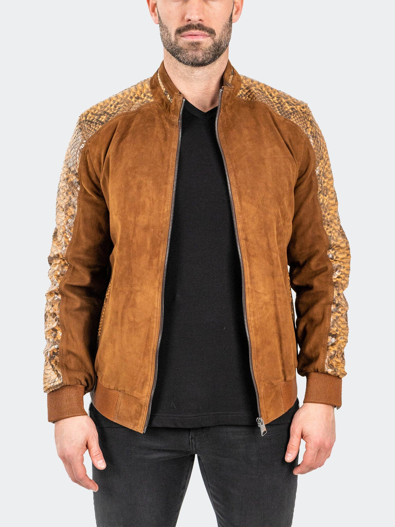 Leather PythonDesert Brown