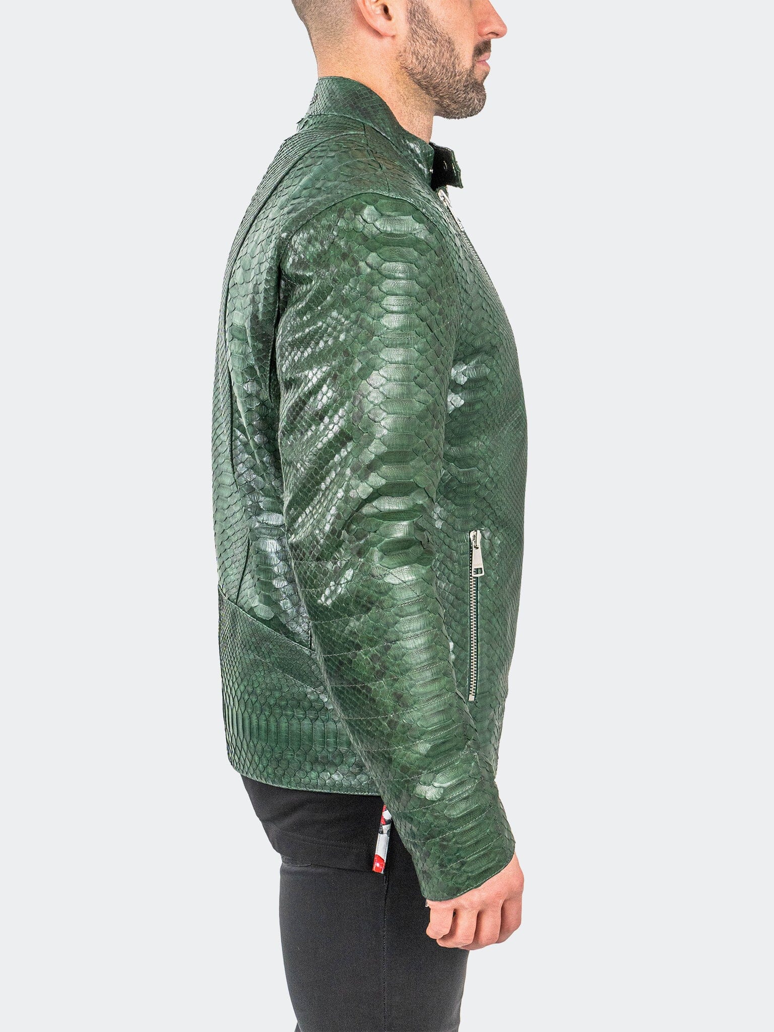 Leather PythonEnvy Green