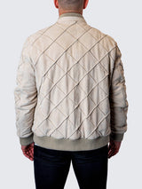 Leather Quilted CrÃ¨me View-5