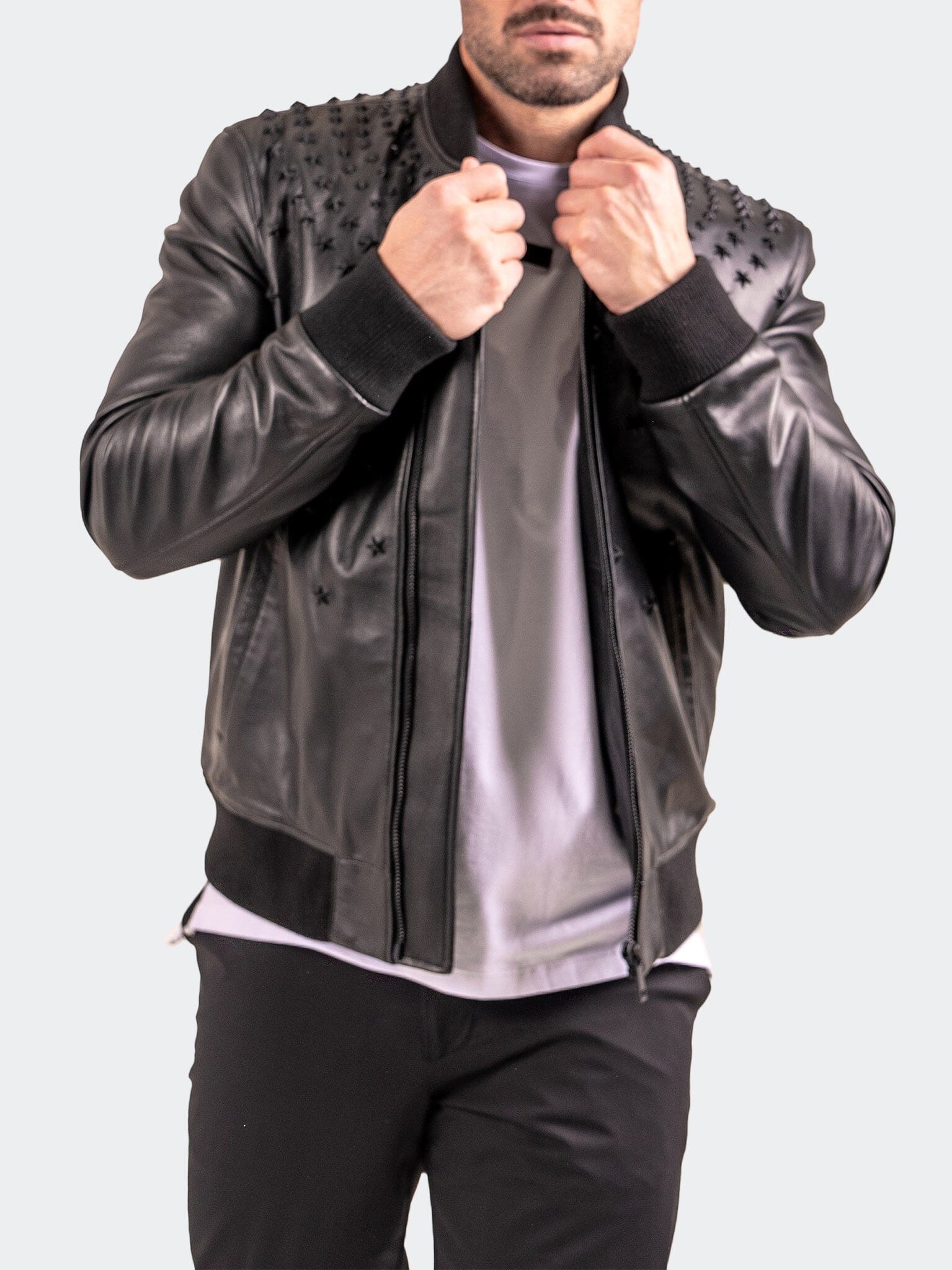 Leather Resistance0004 Black