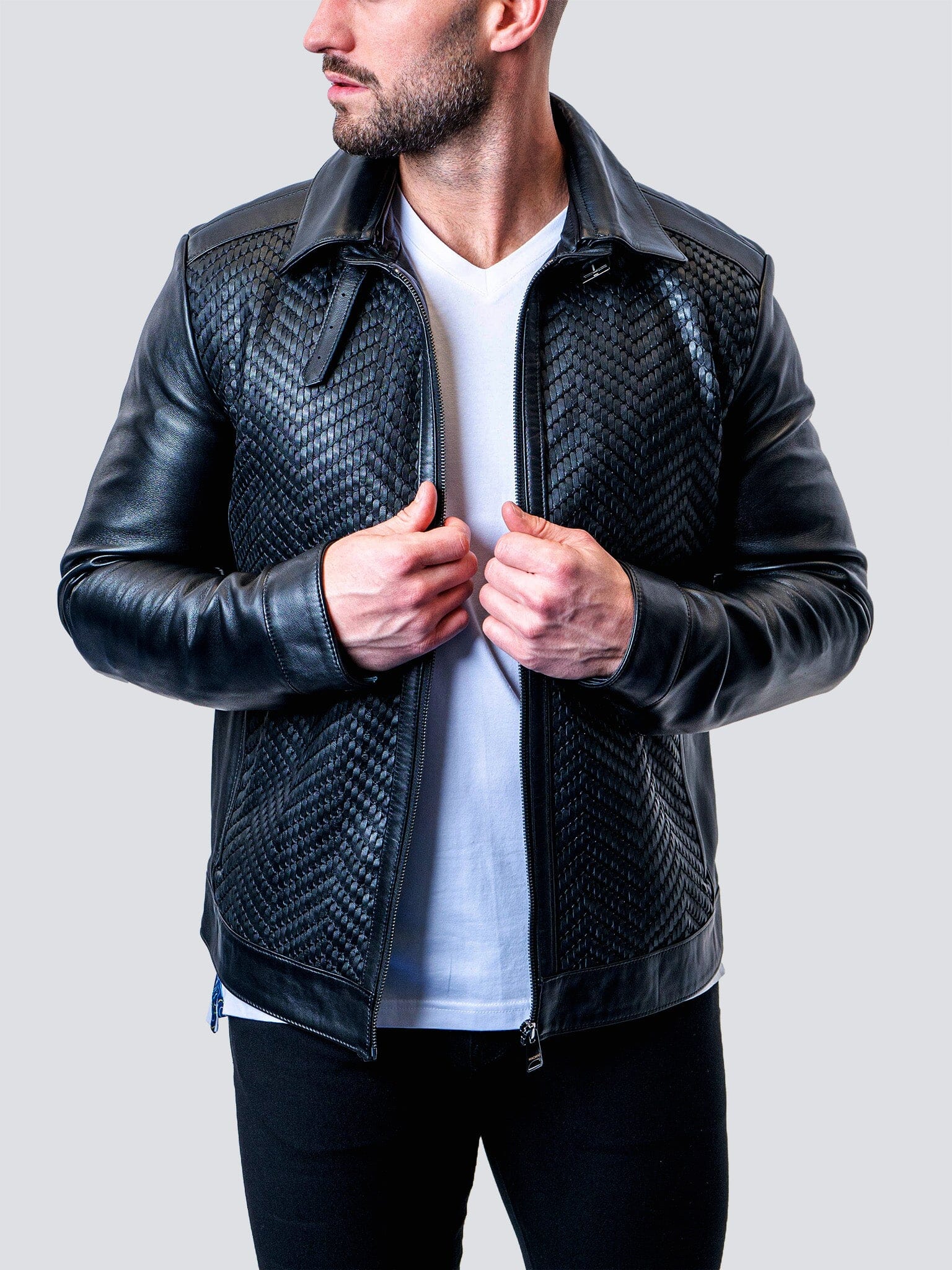 Leather Serpent Black