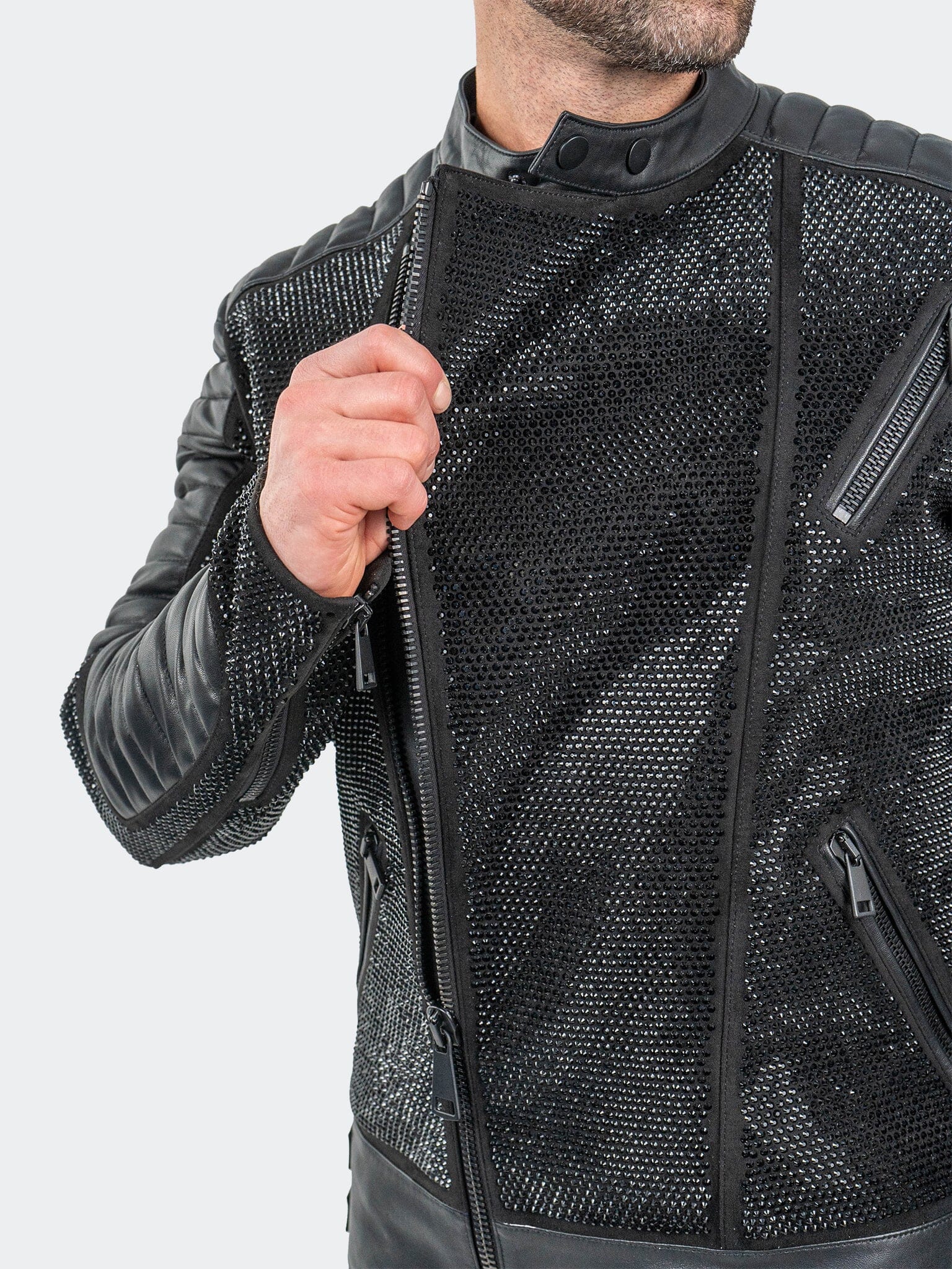 LeatherStoned Black