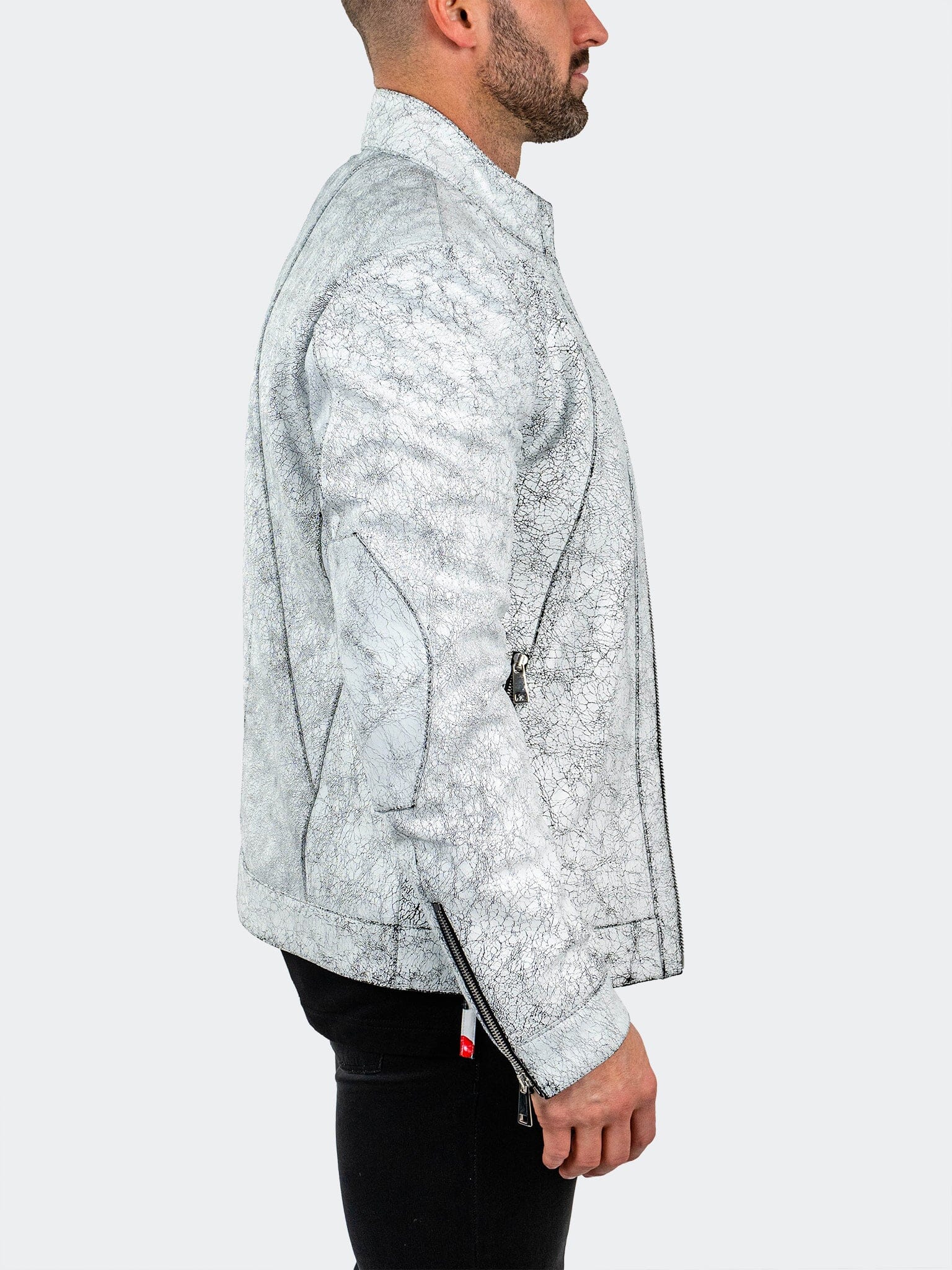 Leather Storm White