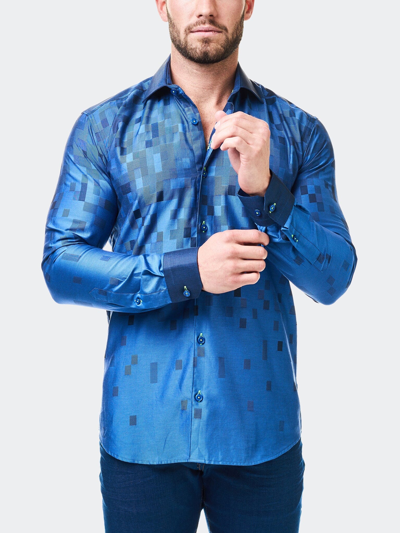 Perm Luxor Tayana Blue Shirt