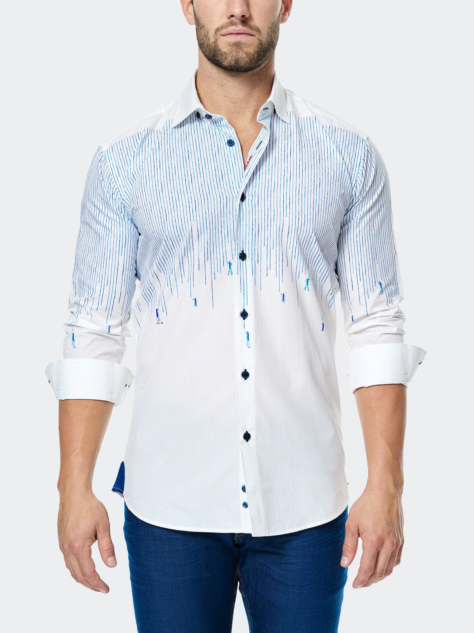 Perm Luxor Painter White Shirt