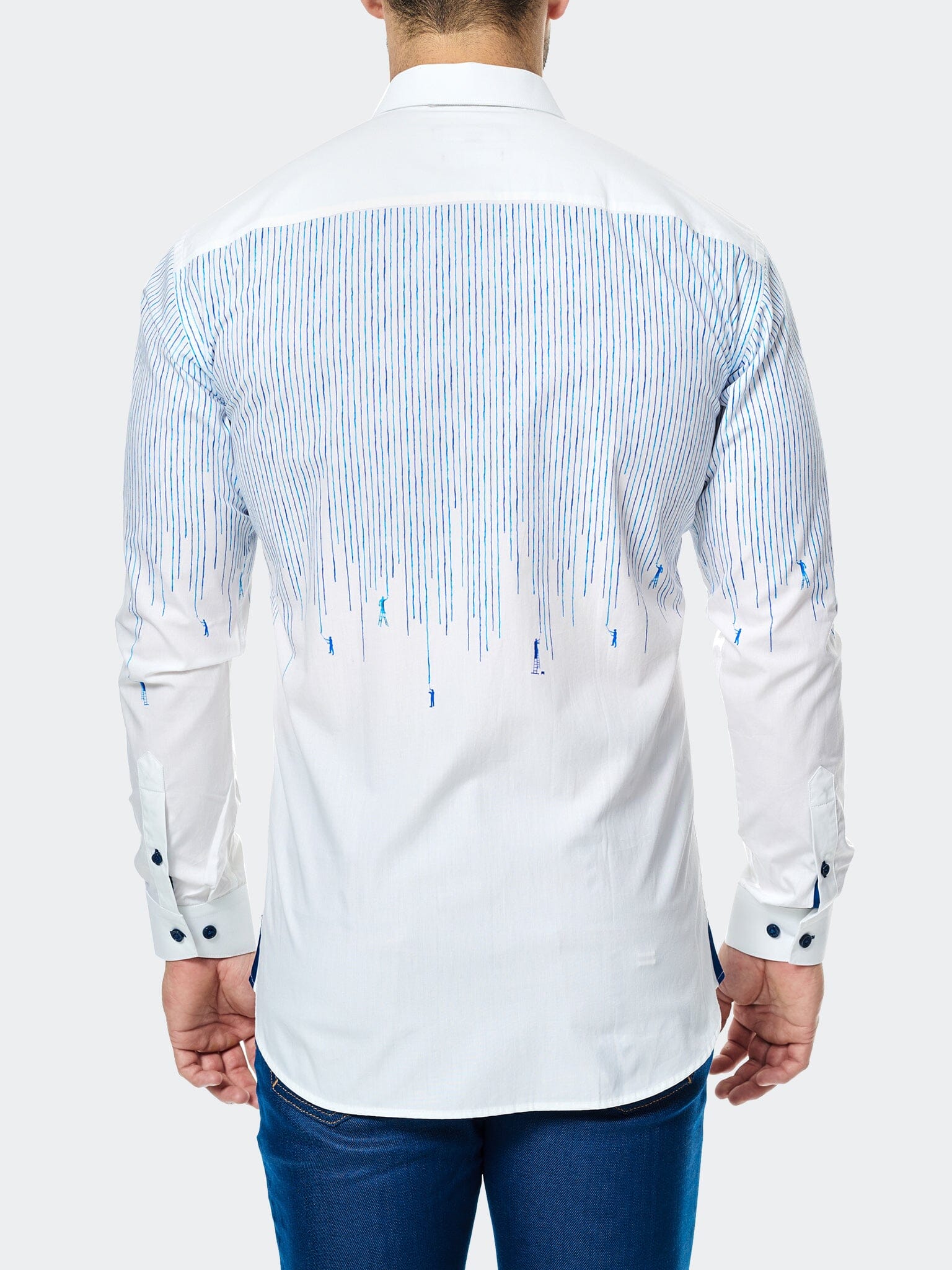 Perm Luxor Painter White Shirt