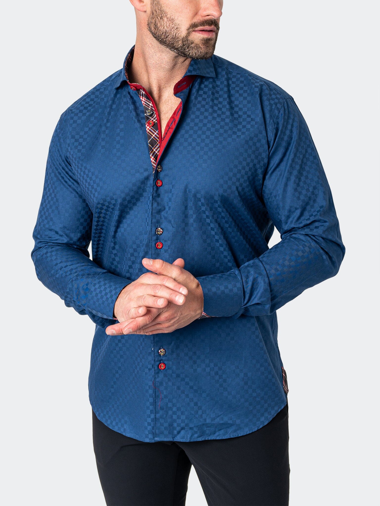 Perm Mini PanAm Square Navy Shirt