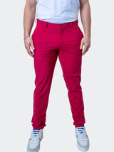 Pants AllDayBurgundy Red View-2