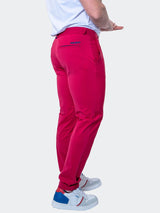 Pants AllDayBurgundy Red View-6