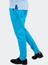 Pants AllDayTurq Blue View-3