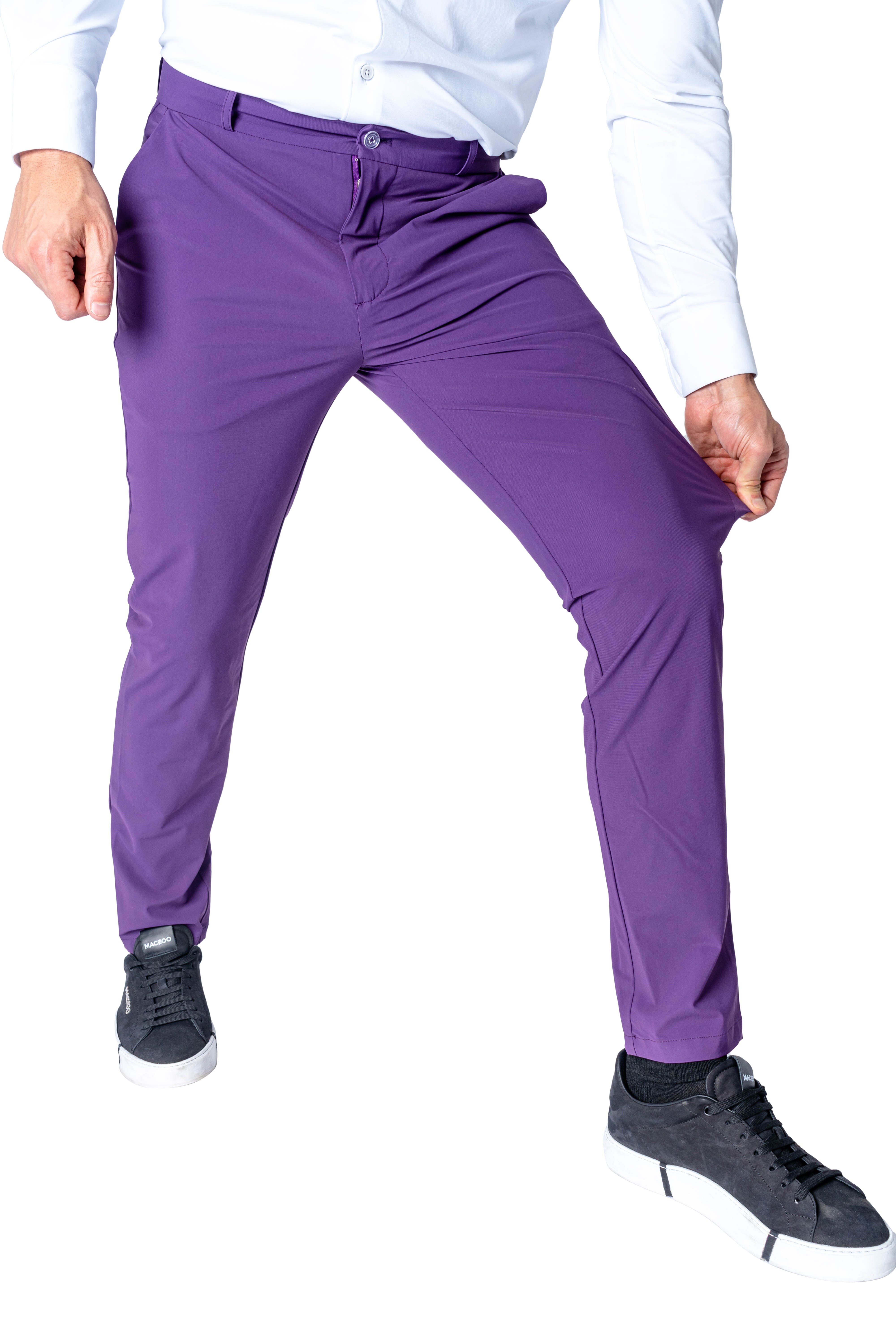 Dark Purple Dress Pants – Maceoo