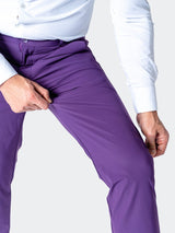 Pants Dark Purple View-2