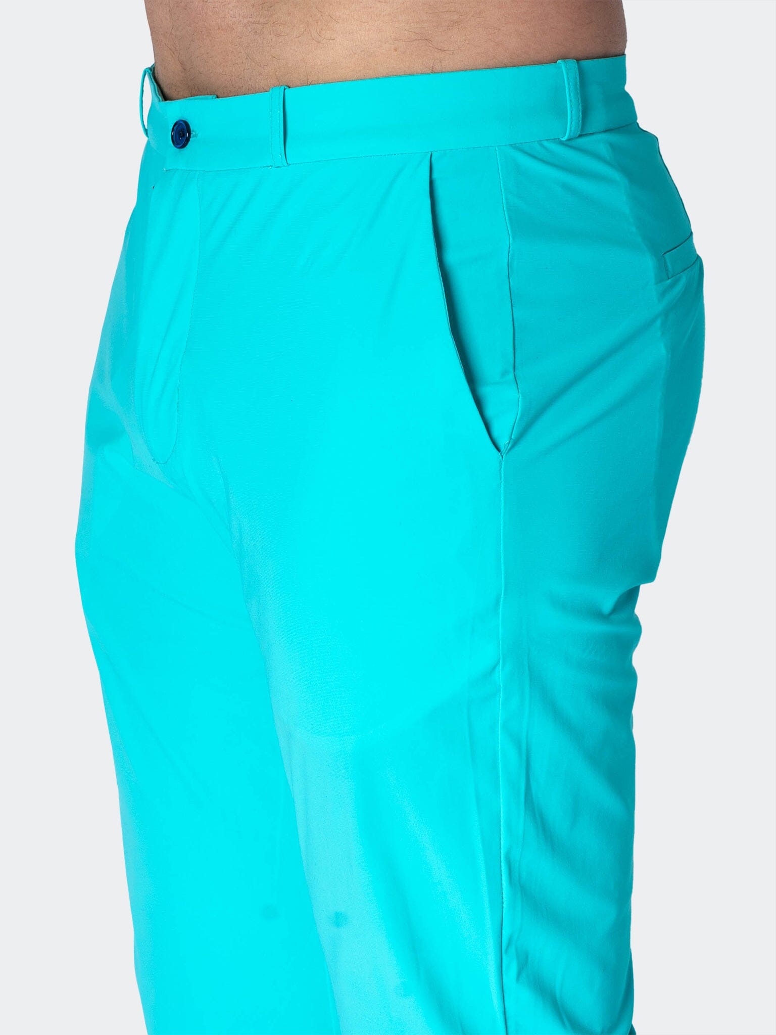 Fresh Turquoise Dress Pants