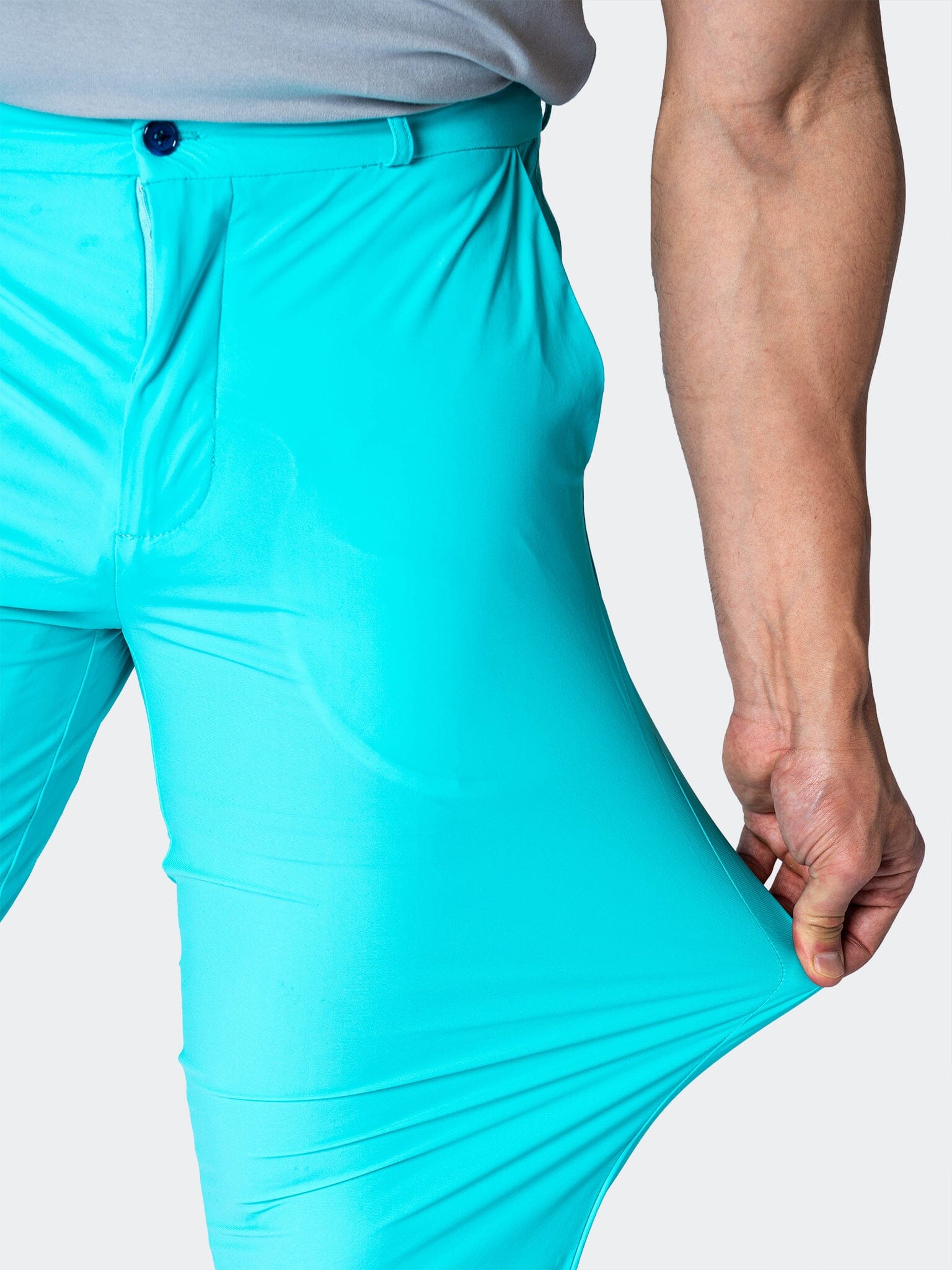 Fresh Turquoise Dress Pants