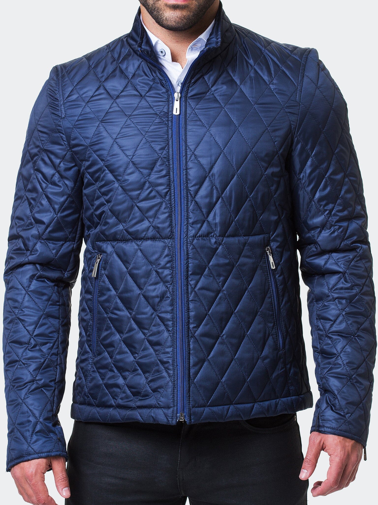 Button Navy Peacoat