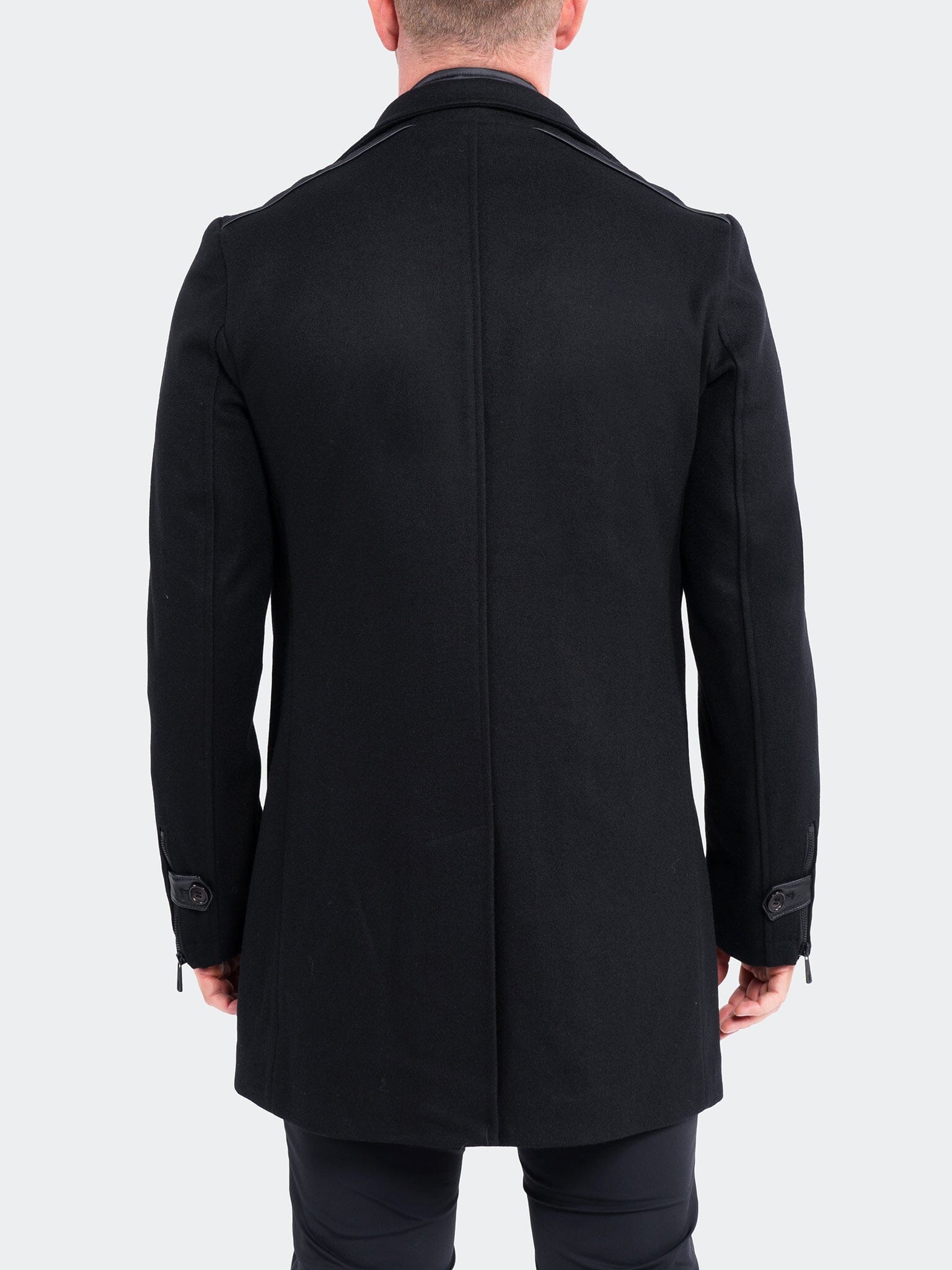 Captain Navy Wool Peacoat Jacket