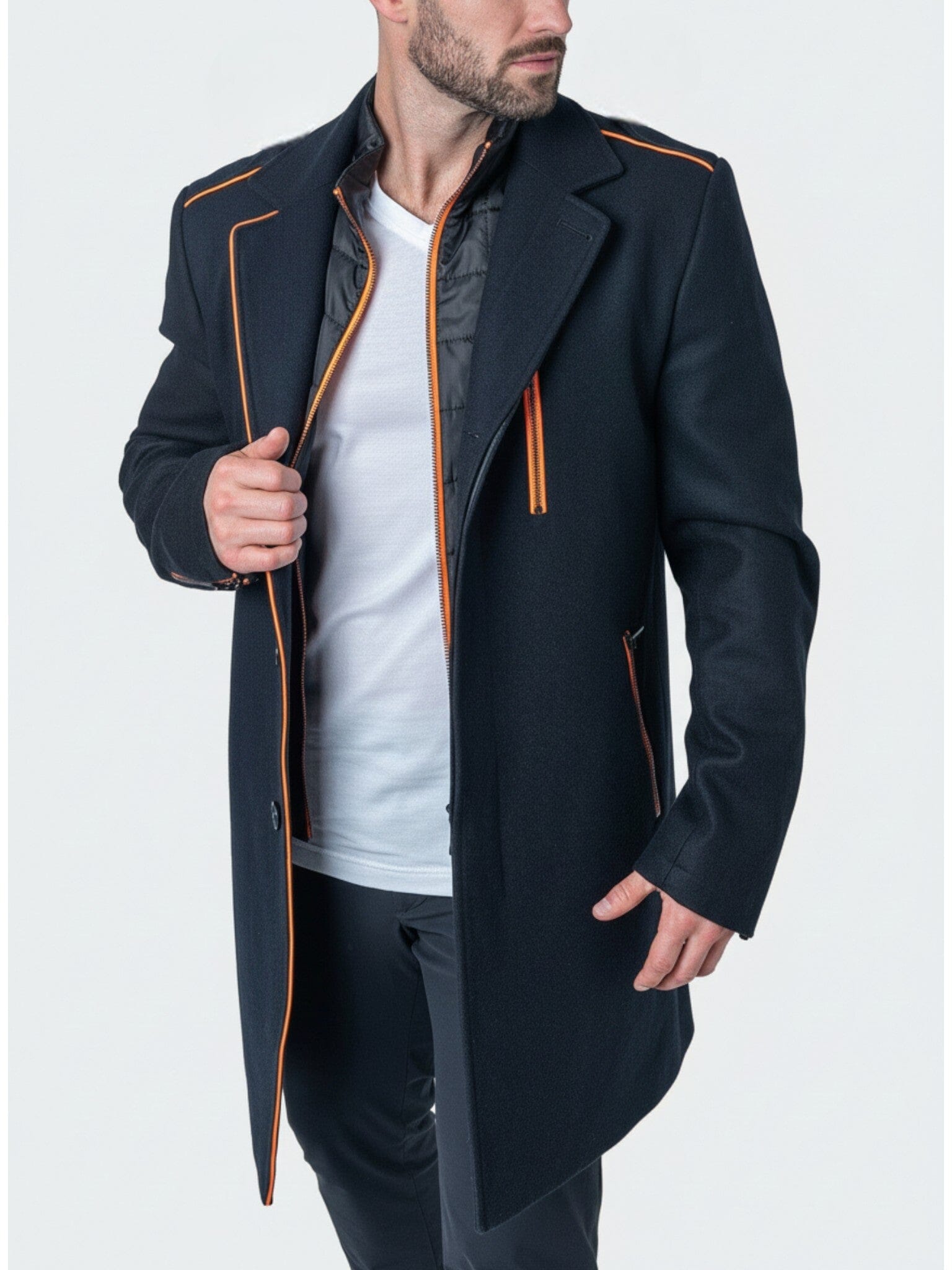 Warmth and Style in Premium Wool Peacoats | Maceoo