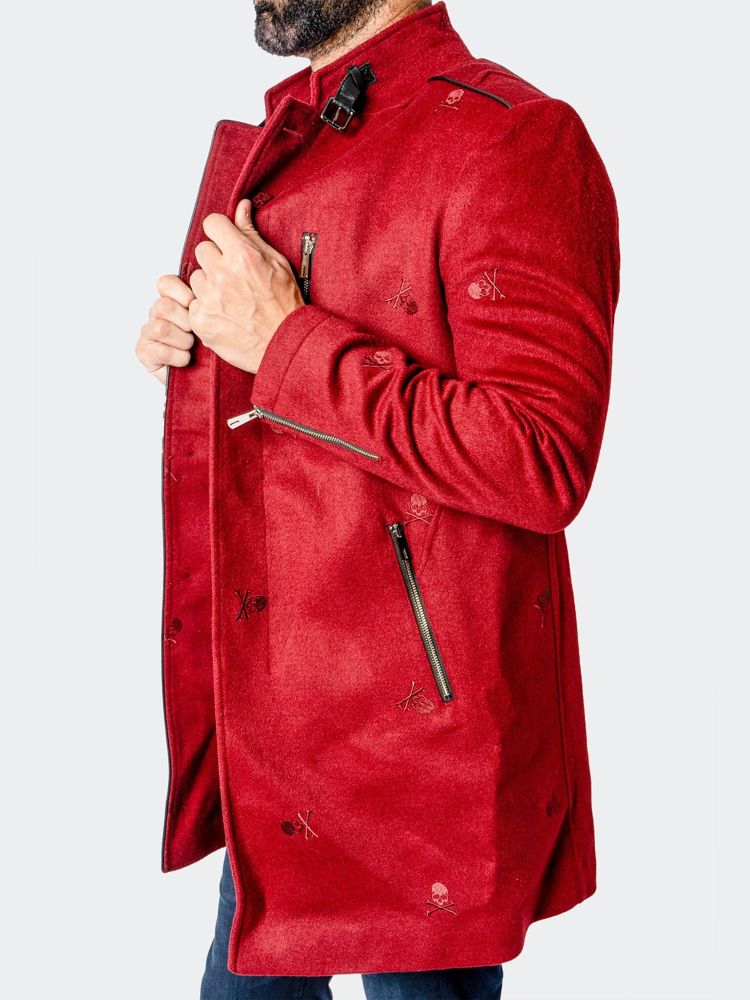 Captain Skull Red Peacoat