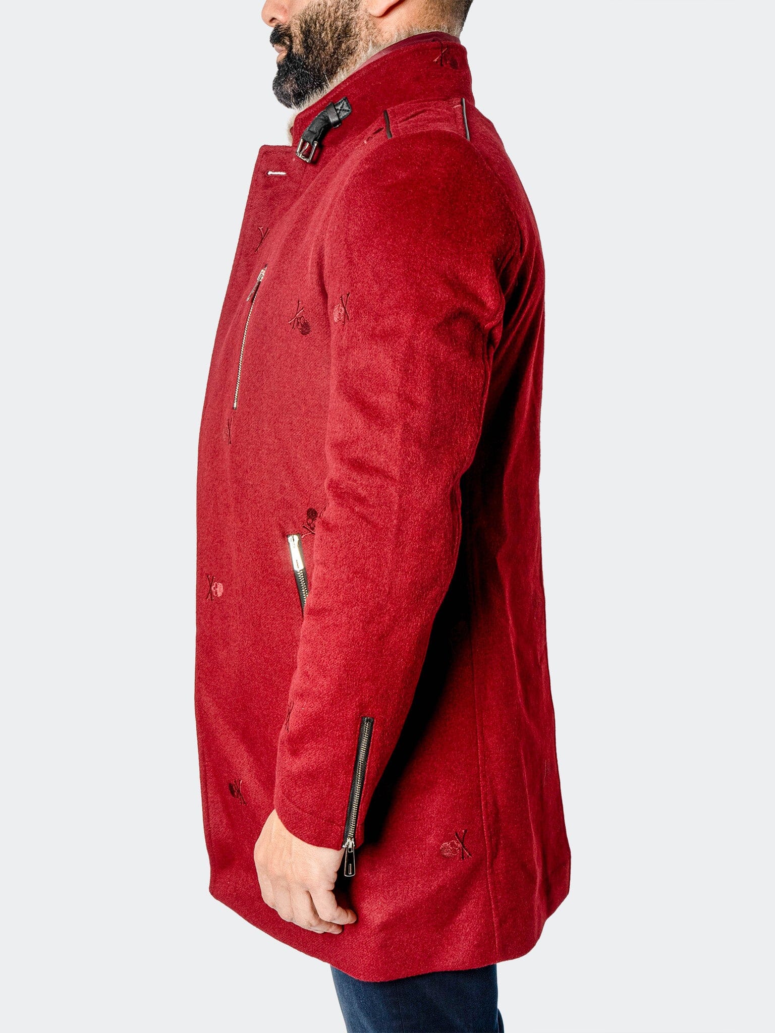 Captain Skull Red Peacoat