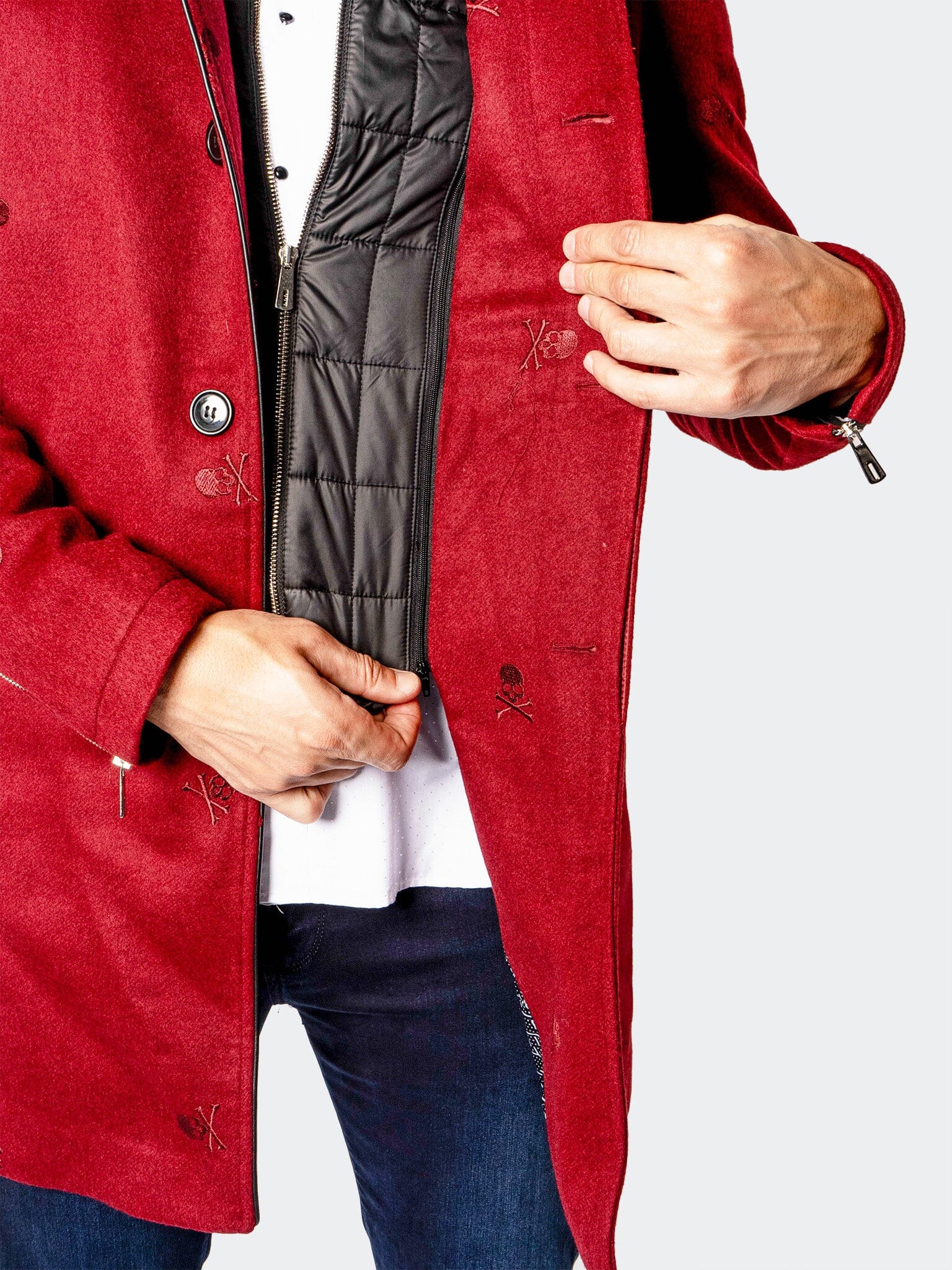 Captain Skull Red Peacoat