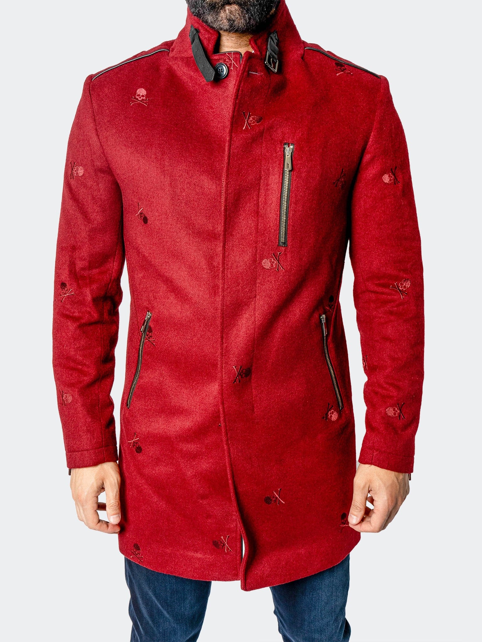 Captain Skull Red Peacoat
