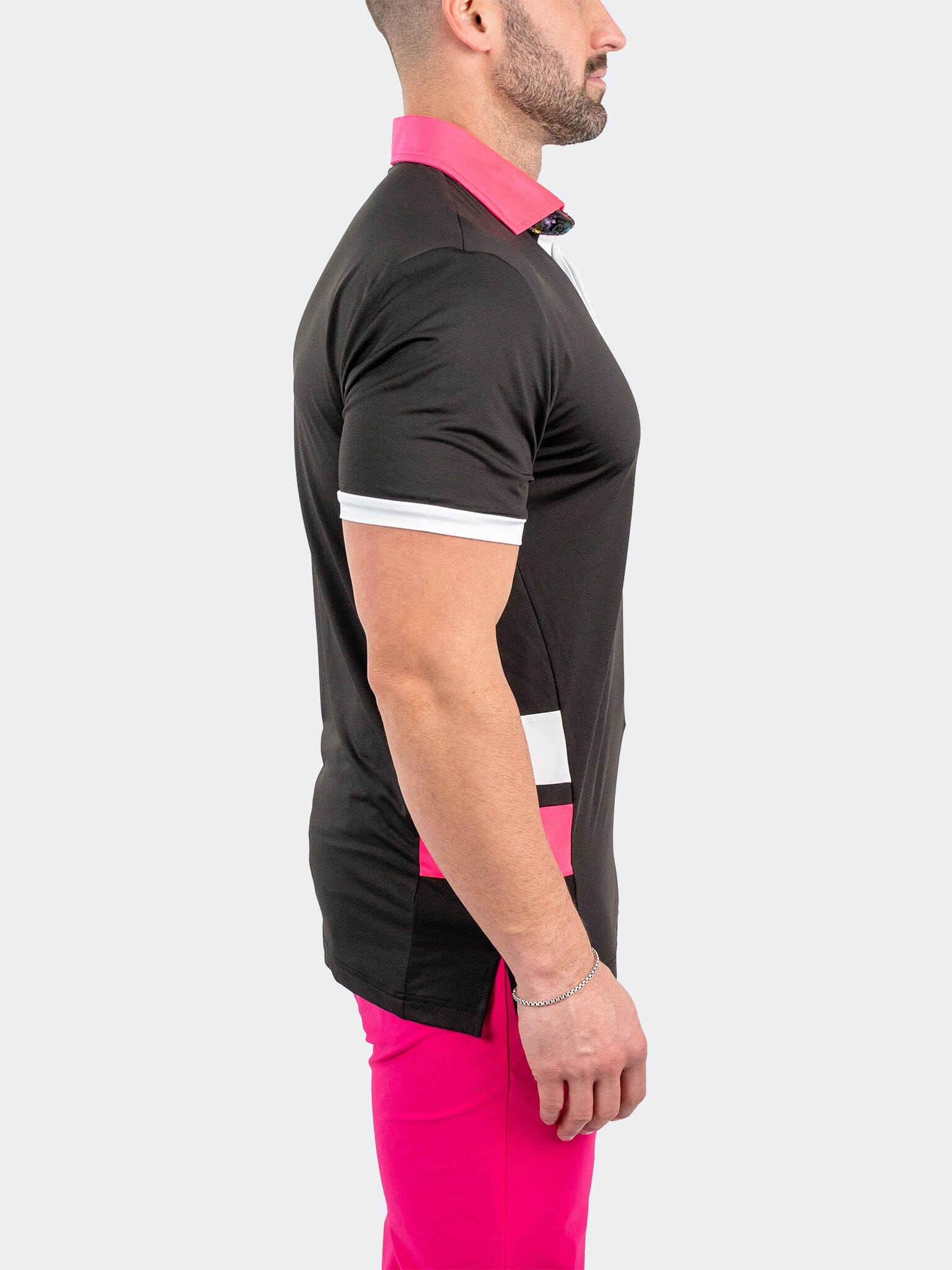 Polo ApolloNeonPink Black